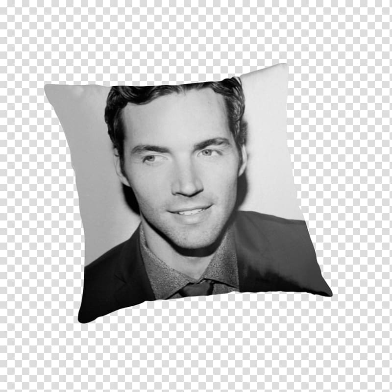 Throw Pillows Cushion Rectangle White, Ian Harding transparent background PNG clipart