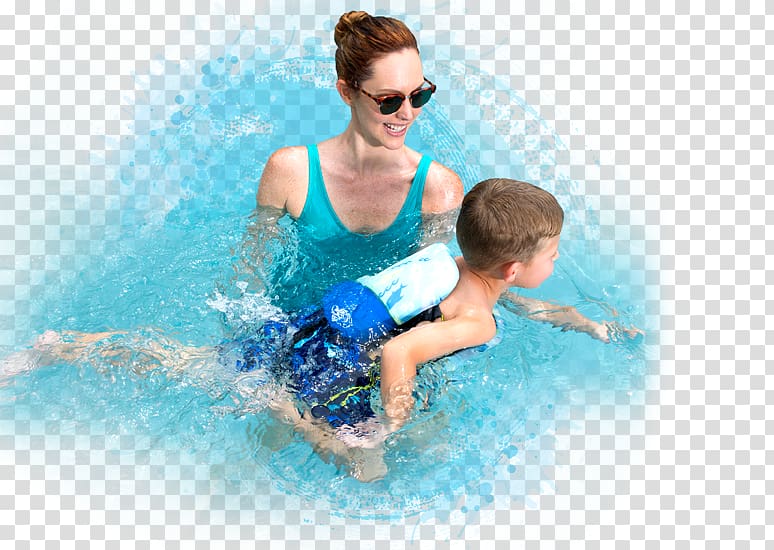 woman helping boy to swim on body of water, Swimming pool Pool noodle USA Swimming Leisure, People Pool transparent background PNG clipart