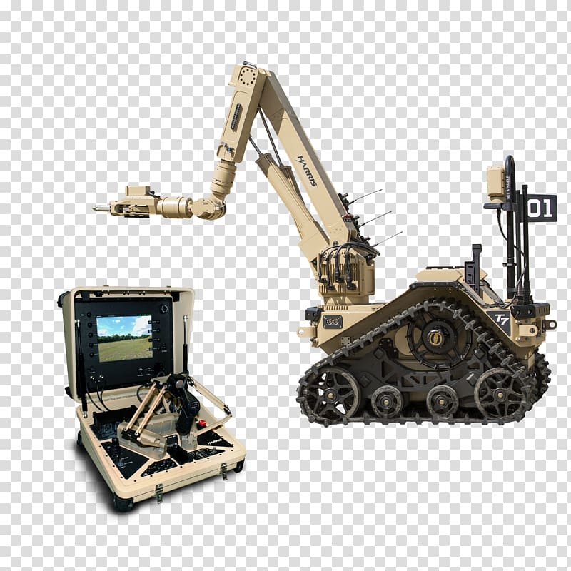 Ministry of Defence Bomb disposal DSEI Robot Military, robot transparent background PNG clipart