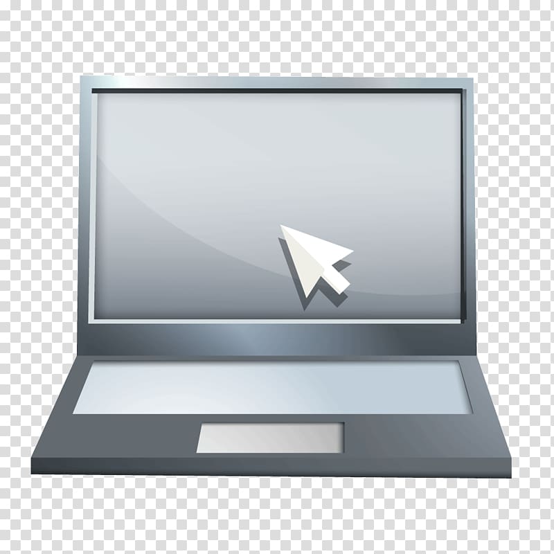 Laptop Grey Euclidean , Grey texture Stylish laptop transparent background PNG clipart
