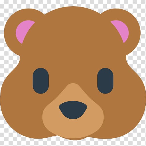 Teddy bear Emoji Emoticon , elephant nose transparent background PNG clipart