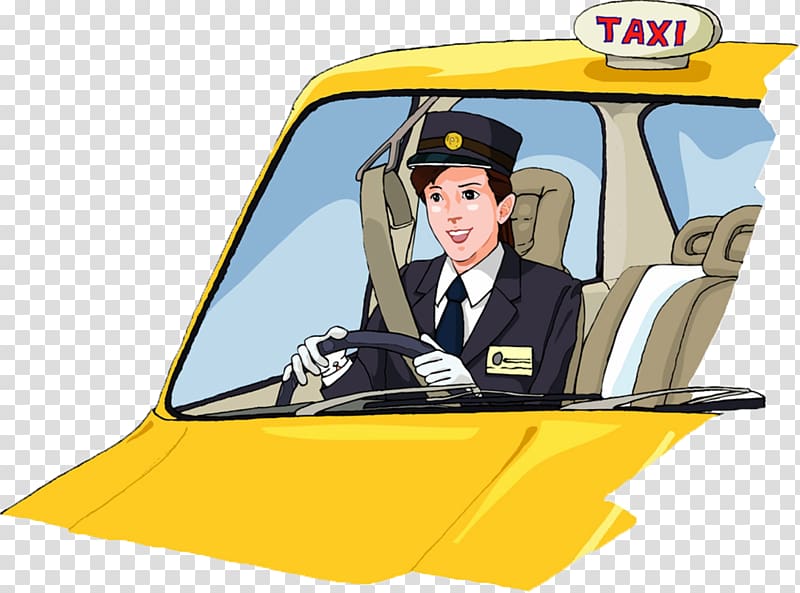 Taxi driver , taxi driver transparent background PNG clipart