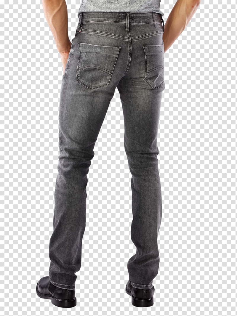 Jeans Denim Slim-fit pants T-shirt, distressed jeans boys transparent background PNG clipart