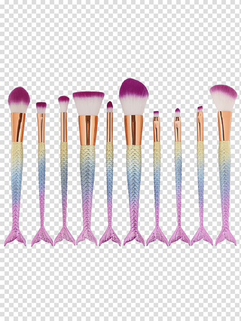 Makeup brush Cosmetics Eye Shadow Face Powder, makeup brush transparent background PNG clipart