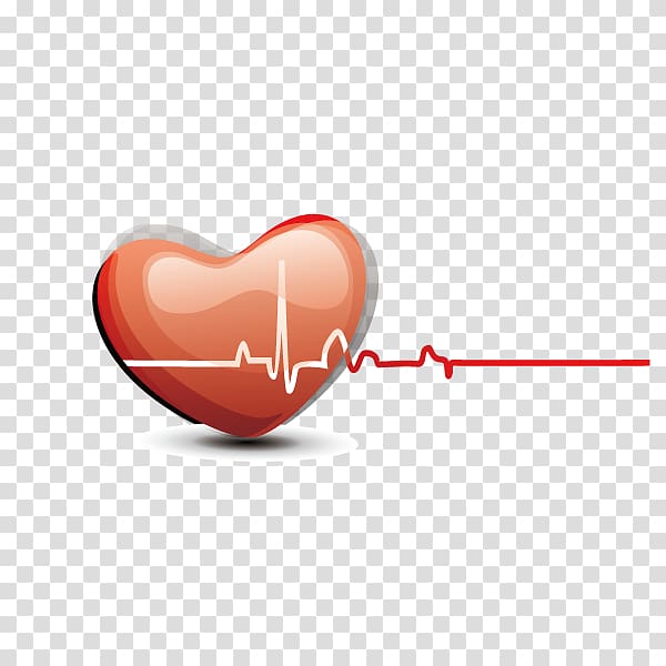 Heart Electrocardiography, ECG,heart transparent background PNG clipart