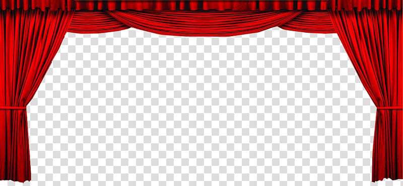 red curtain , Theater drapes and stage curtains Outerwear Shoulder Pattern, Luxury stage curtains transparent background PNG clipart