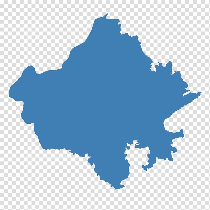 Rajasthan States and territories of India Blank map Mapa polityczna, maps transparent background PNG clipart