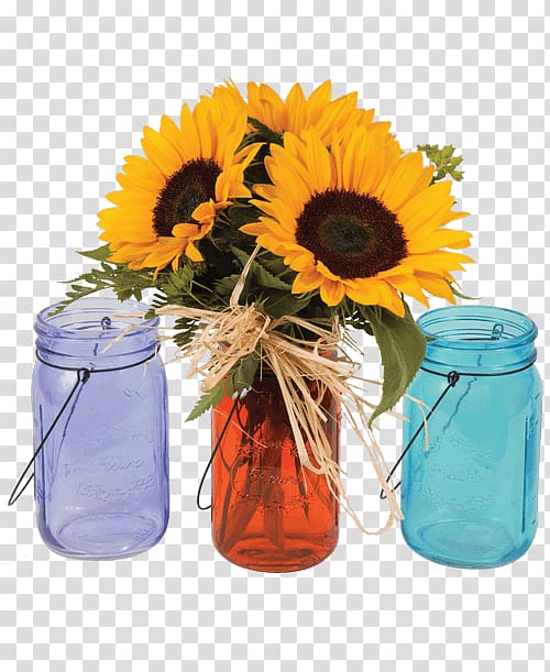 Floral design Mason jar Cut flowers Vase, vase transparent background PNG clipart