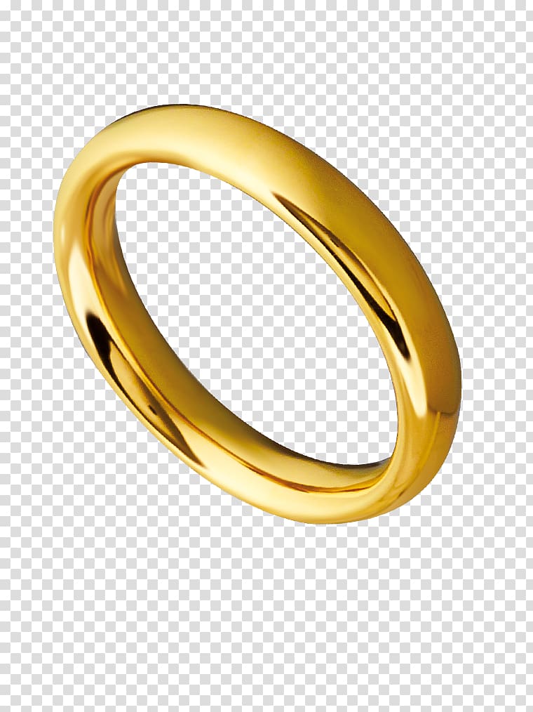 Wedding ring Gold Bangle Body Jewellery, eheringe transparent background PNG clipart