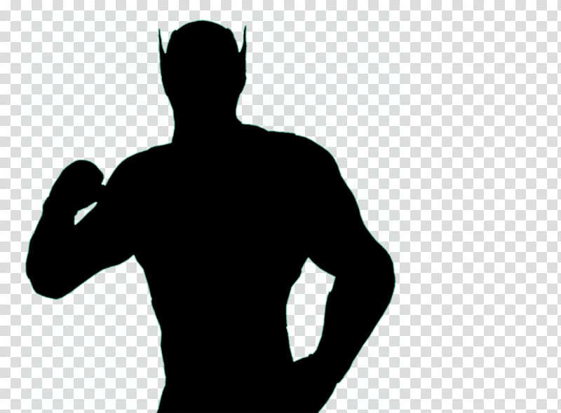 Injustice 2 Baris Alenas Silhouette Flash Character, silhouette transparent background PNG clipart