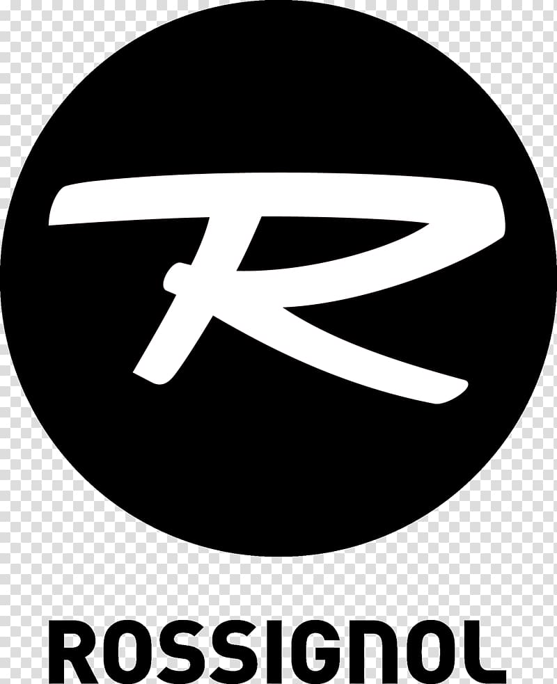 Skis Rossignol Logo Brand Product, registered trade mark transparent background PNG clipart