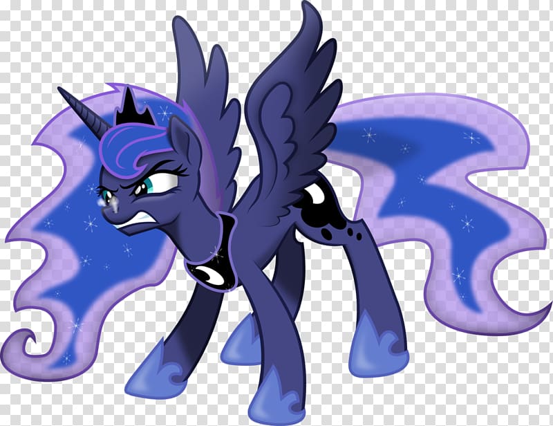 Pony Princess Luna Twilight Sparkle Derpy Hooves Rainbow Dash, midnight transparent background PNG clipart