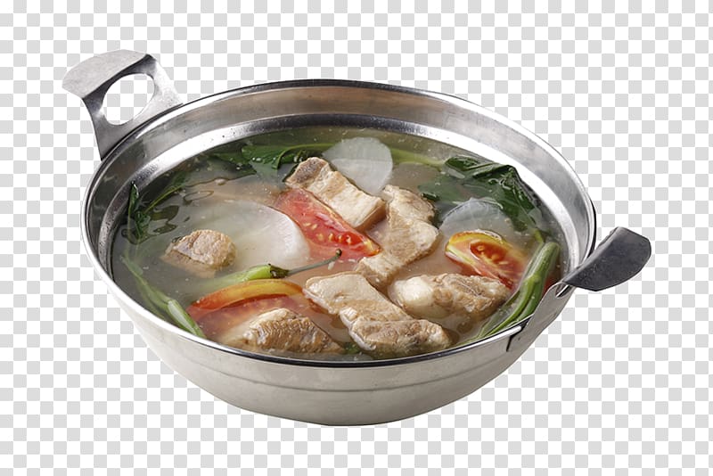 Hot pot Sinigang Canh chua Kare-kare Crispy pata, pork transparent background PNG clipart