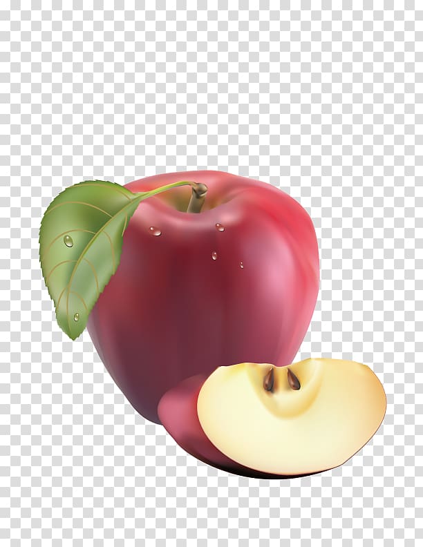 Fruit Realism Apple, Delicious apple transparent background PNG clipart