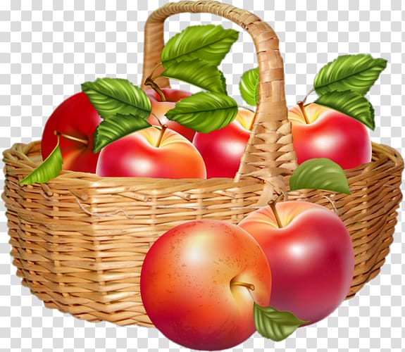 Torte Food Fruit Varenye Apple, fruits basket transparent background PNG clipart