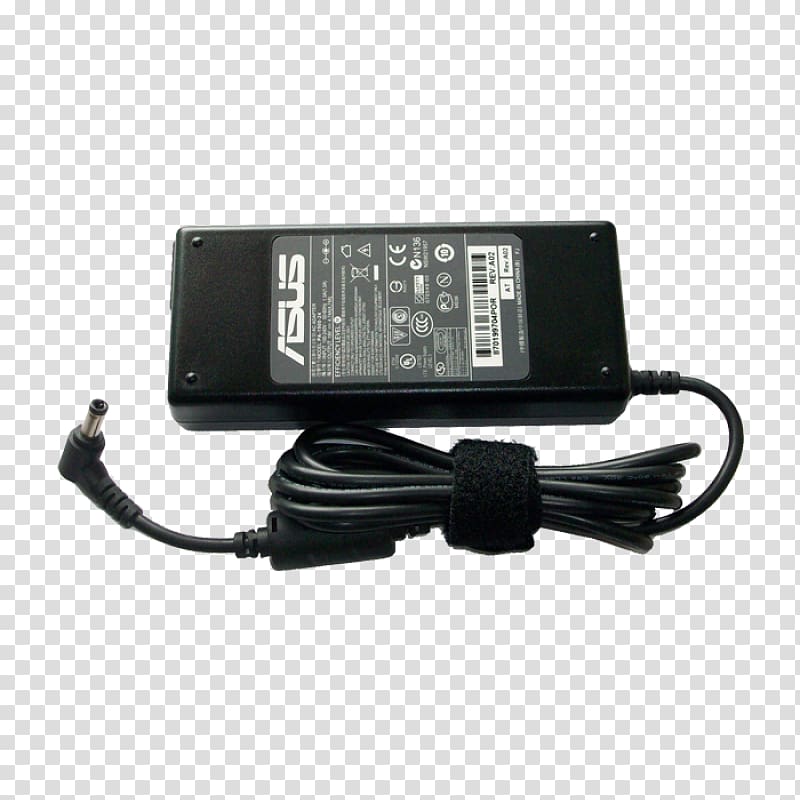 Battery charger Laptop ASUS AC adapter Zenbook, Laptop transparent background PNG clipart