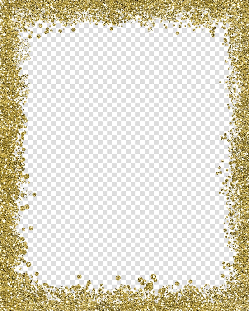 gold color border,frame transparent background PNG clipart