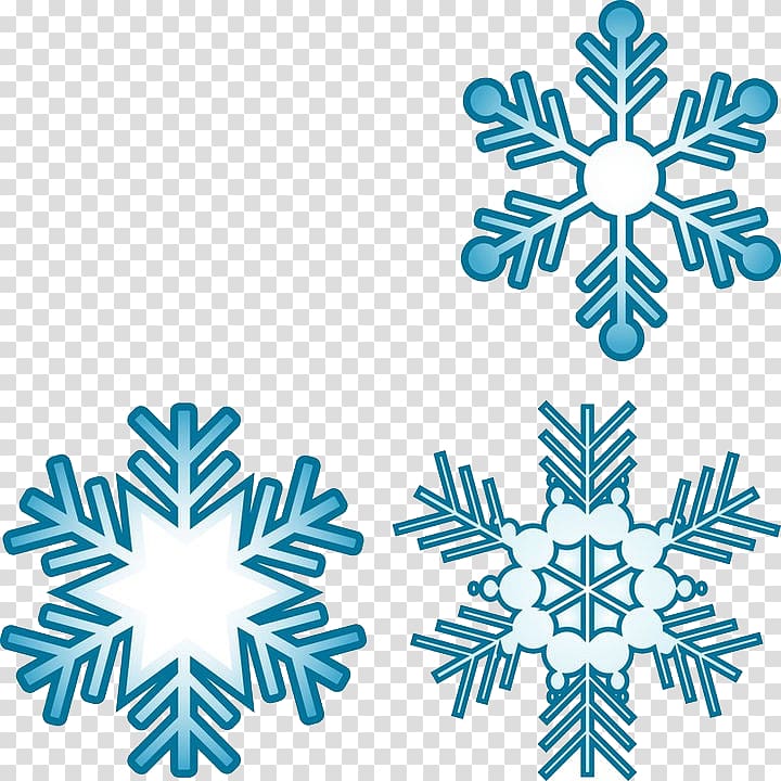 Snowflake , Blue snowflakes transparent background PNG clipart