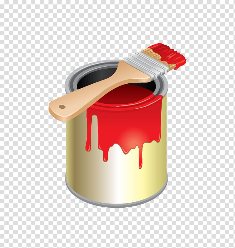 Drawing Painting, Paint Bucket transparent background PNG clipart