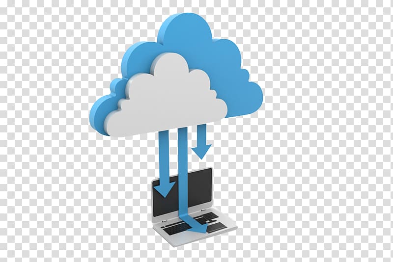 Cloud computing Computer network Internet Cloud storage, Blue Cloud Services transparent background PNG clipart