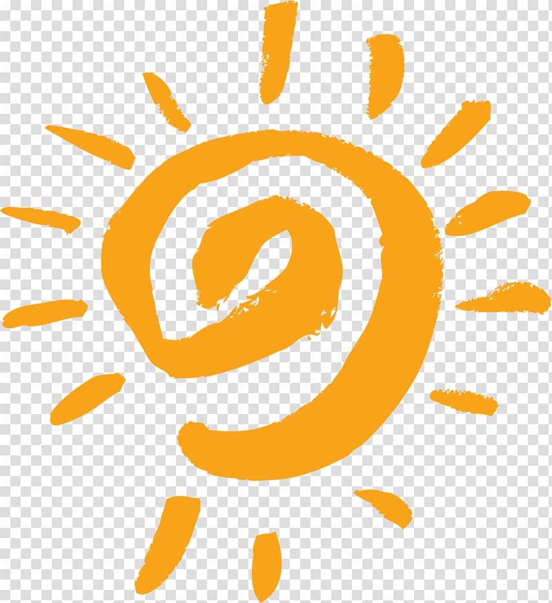 Solar symbol Illustration, The sun symbol transparent background PNG clipart
