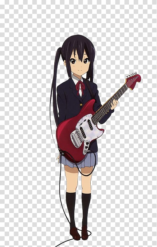 Azusa Nakano Yui Hirasawa Ritsu Tainaka Mio Akiyama, cosplay transparent background PNG clipart