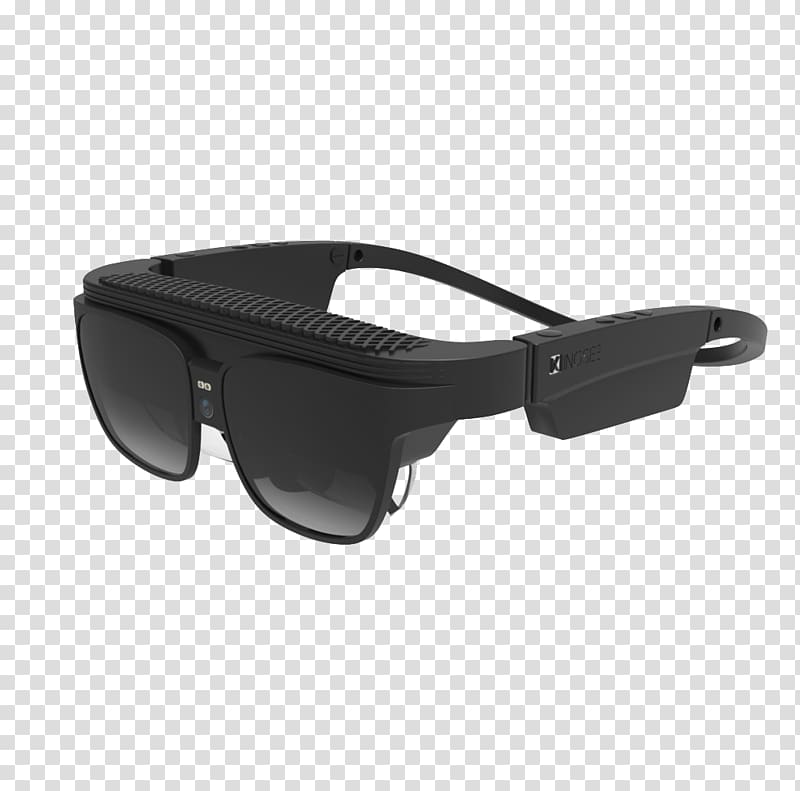 Oculus Rift Google Glass Virtual reality Augmented reality High tech, Tech black glasses transparent background PNG clipart