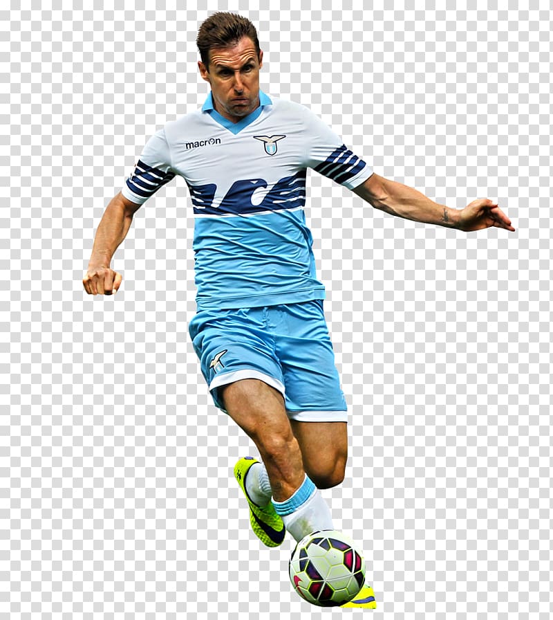 SS Lazio Football player Jersey Team sport, Miroslav Klose transparent background PNG clipart