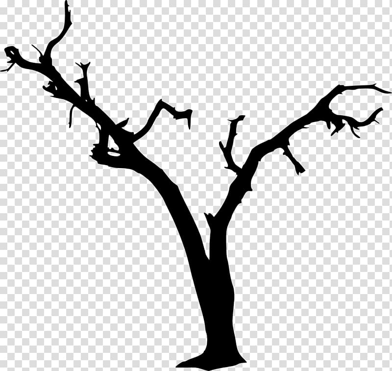 Tree Silhouette , dead tree transparent background PNG clipart