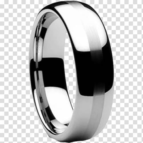 Tungsten carbide Wedding ring, tungsten transparent background PNG clipart