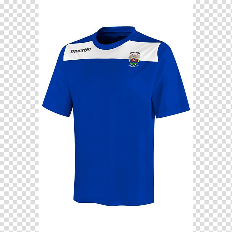 Macron T-shirt Football Sleeve, T-shirt transparent background PNG clipart