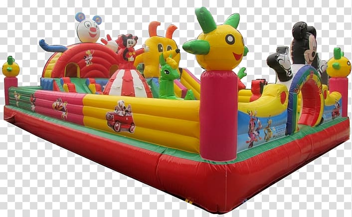 Inflatable Amusement park Toy Playground, playground equipment transparent background PNG clipart