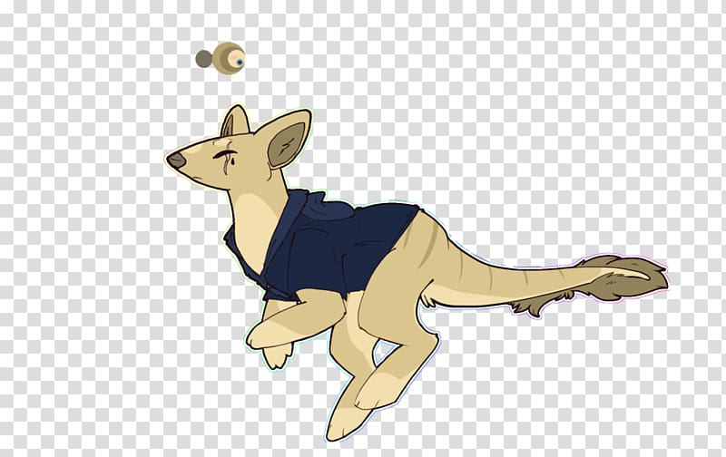 Dog Kangaroo Deer Paw Character, Dog transparent background PNG clipart