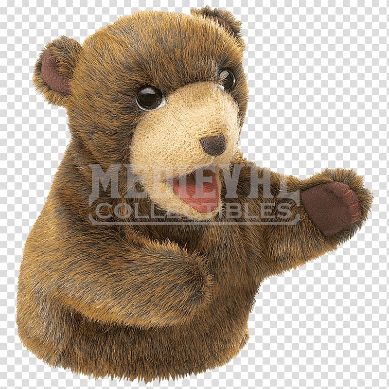 Teddy bear Puppetry Toy, bear transparent background PNG clipart