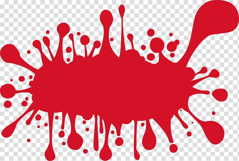 red splash clipart