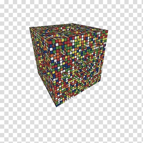 Rubiks Cube Puzzle, Color cube decorations transparent background PNG clipart