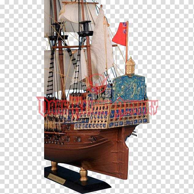Ship of the line HMS Sovereign of the Seas Galleon Carrack, Ship Replica transparent background PNG clipart