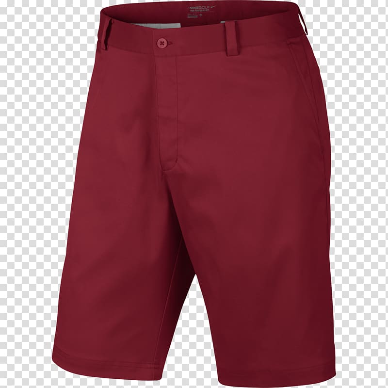 Trunks Bermuda shorts Pants Maroon, men\'s flat material transparent background PNG clipart