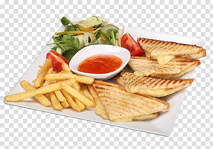 French fries Toast Full breakfast Street food Potato wedges, toast transparent background PNG clipart