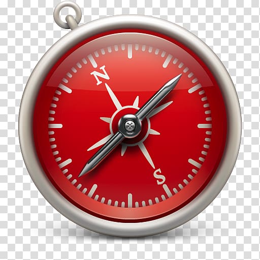 red compass illustration, measuring instrument hardware gauge, Safari transparent background PNG clipart