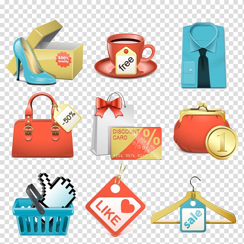 Icon design Icon, Goods elements Collection transparent background PNG clipart