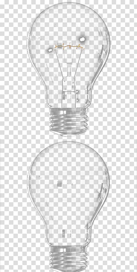 Glass, light bulb transparent background PNG clipart