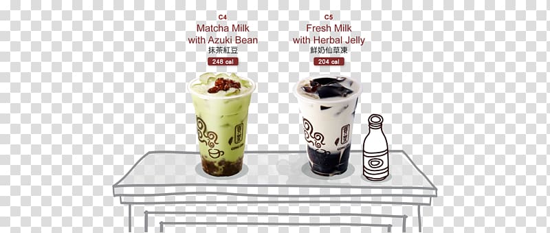 Food Table-glass, gong cha transparent background PNG clipart