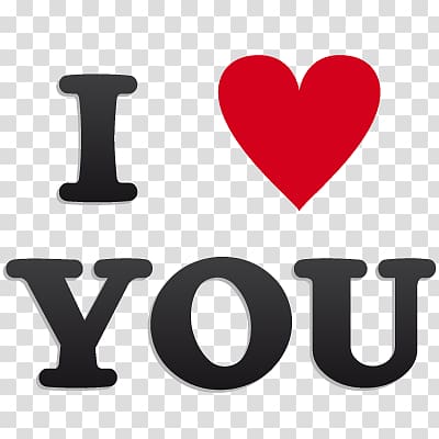 I love you transparent background PNG clipart | HiClipart