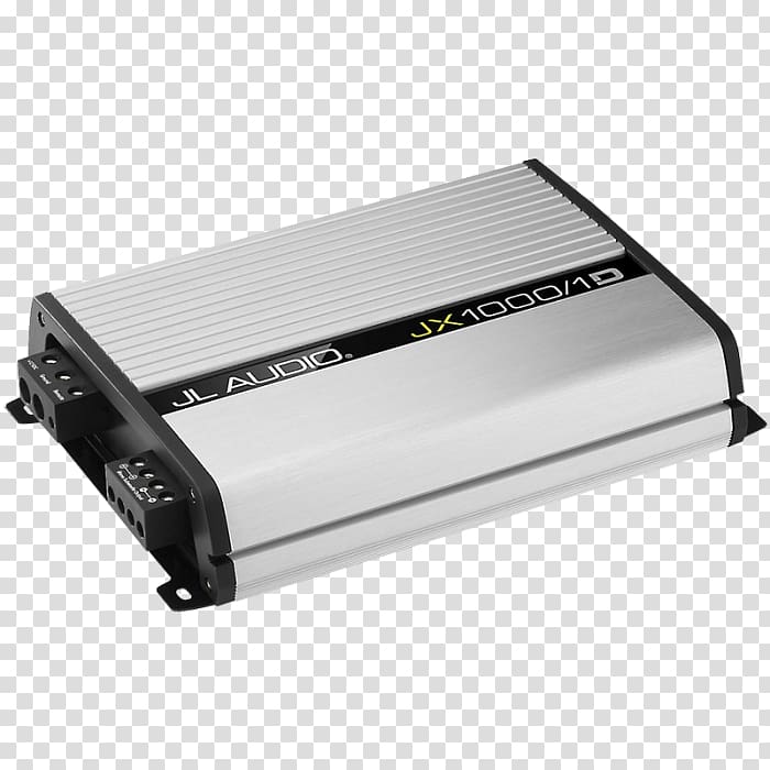 Audio power amplifier Vehicle audio JL Audio JX/1D, car audio transparent background PNG clipart