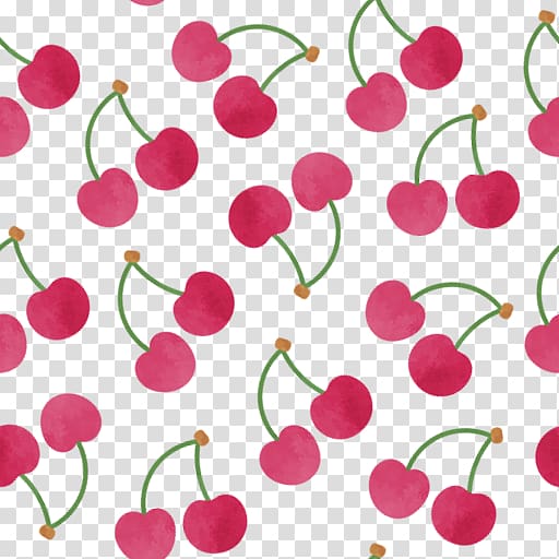 Cherry , Cherry seamless background shading transparent background PNG clipart