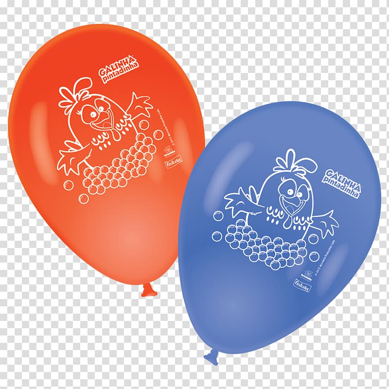 Balão de Látex Galinha Pintadinha 25 unidades Festcolor Balloon Chicken Party, balao interrogacao transparent background PNG clipart