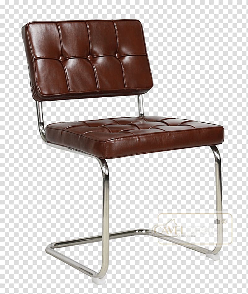 Eetkamerstoel Bauhaus Office & Desk Chairs Cognac, chair transparent background PNG clipart