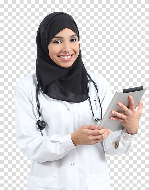 Health Care Stethoscope Medicine , ARAB WOMEN transparent background PNG clipart
