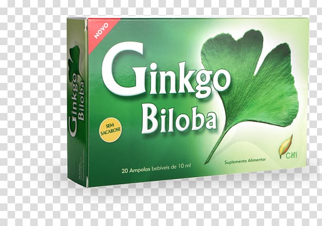 Ginkgo biloba Ampoule Gingo biloba Extract Flavonoid, ginkgo-biloba transparent background PNG clipart